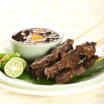 Cara membuat SATE KAMBING BUMBU KARI - Resep Masakan Rumahan