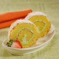 Cara membuat CAKE GULUNG ISI PANDAN - Resep Masakan Rumahan