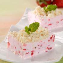 Cara membuat ES KRIM POTONG STROBERI - Resep Masakan Rumahan