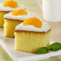 Cara membuat CAKE VANILA KRIM JERUK - Resep Masakan Rumahan