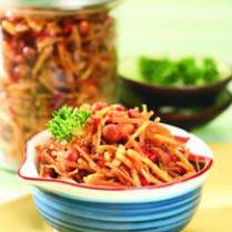 Cara membuat KERING KENTANG TERASI MANIS - Resep Masakan Rumahan