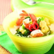 Cara membuat SUP UDANG CAISIM - Resep Masakan Rumahan
