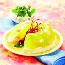Cara membuat PUDING LECI MELON - Resep Masakan Rumahan