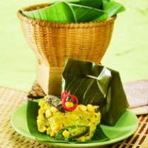 Cara membuat PAIS JAGUNG IKAN PEDA - Resep Masakan Rumahan