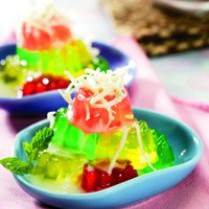 Cara membuat JELI TUTTY FRUITY - Resep Masakan Rumahan