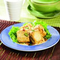 Cara membuat TAHU GORENG EBI - Resep Masakan Rumahan