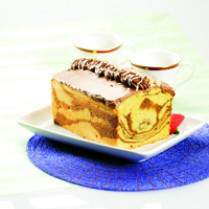 Cara membuat CAKE ZEBRA KACANG - Resep Masakan Rumahan