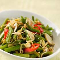 Cara membuat TUMIS GENJER DAN TERI - Resep Masakan Rumahan