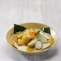 Cara membuat LONTONG NYEMOK - Resep Masakan Rumahan
