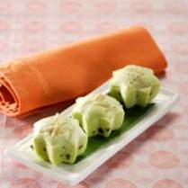 Cara membuat BOLU KUKUS DAUN SUJI - Resep Masakan Rumahan