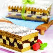 Cara membuat CAKE LAPIS DOMINO - Resep Masakan Rumahan