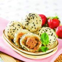 Cara membuat ONDE-ONDE KACANG MERAH - Resep Masakan Rumahan