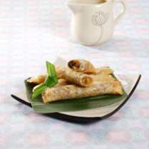 Cara membuat LUMPIA GORENG APEL KARAMEL - Resep Masakan Rumahan