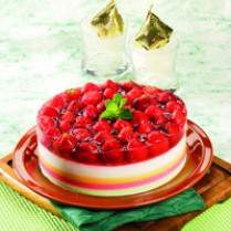 Cara membuat PUDING BUAH STROBERI - Resep Masakan Rumahan