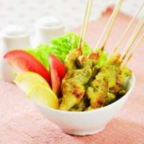 Cara membuat SATE AYAM KUNING - Resep Masakan Rumahan