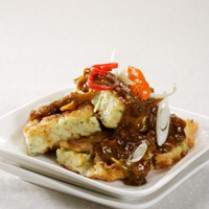 Cara membuat TELUR DADAR SAUS TAOCO - Resep Masakan Rumahan