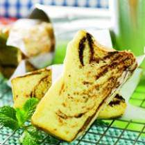 Cara membuat BOLU HONGKONG MARMER - Resep Masakan Rumahan