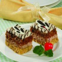 Cara membuat DUO PEANUT CAKE - Resep Masakan Rumahan