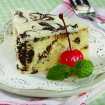 Cara membuat CHOCO CHIP MARMER CAKE - Resep Masakan Rumahan