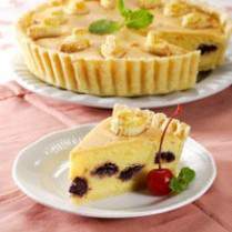Cara membuat PAI KEJU CHERRY HITAM - Resep Masakan Rumahan