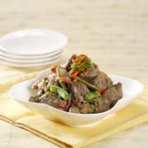 Cara membuat DAGING MASAK BUNCIS - Resep Masakan Rumahan