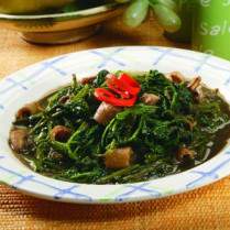 Cara membuat KANGKUNG TUMIS PETIS - Resep Masakan Rumahan