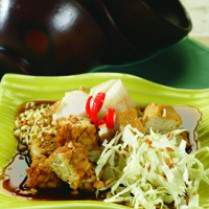 Cara membuat KETUPAT TAHU - Resep Masakan Rumahan