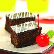 Cara membuat CAKE COKELAT GLAZE - Resep Masakan Rumahan