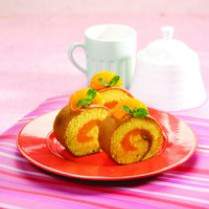 Cara membuat BOLU GULUNG VLA JERUK NIPIS - Resep Masakan Rumahan