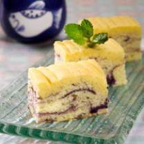 Cara membuat BLUBERI CAKE LAPIS MEKSIKO - Resep Masakan Rumahan