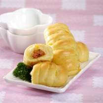 Cara membuat ROTI JAGUNG ISI SOSIS - Resep Masakan Rumahan