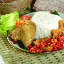 Cara membuat SEGO GURIH PENYETAN - Resep Masakan Rumahan