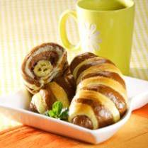 Cara membuat ROTI PISANG COKELAT UBI - Resep Masakan Rumahan