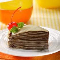 Cara membuat PANEKUK UBI LAPIS COKELAT  - Resep Masakan Rumahan