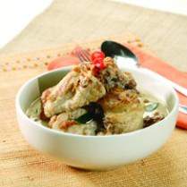 Cara membuat GULAI AYAM PUTIH - Resep Masakan Rumahan