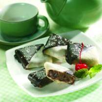 Cara membuat CREPE KACANG MERAH SIRAM COKELAT - Resep Masakan Rumahan