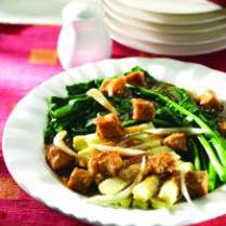 Cara membuat TUMIS PUTREN KAILAN BUMBU WIJEN - Resep Masakan Rumahan