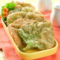 Cara membuat REMPEYEK BAYAM PEDAS - Resep Masakan Rumahan