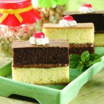 Cara membuat LAPIS COKELAT KACANG - Resep Masakan Rumahan