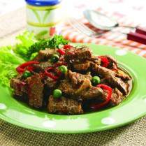 Cara membuat DAGING TUMIS LEUNCA - Resep Masakan Rumahan
