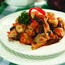 Cara membuat TELUR PUYUH TUMIS KEMBANG TAHU - Resep Masakan Rumahan