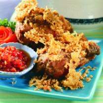 Cara membuat AYAM KREMES - Resep Masakan Rumahan