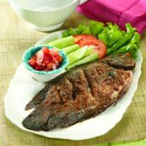 Cara membuat GURAME BAKAR DABU-DABU - Resep Masakan Rumahan