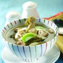 Cara membuat SUP AYAM SAWI ASIN - Resep Masakan Rumahan
