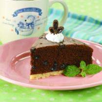 Cara membuat CAKE COKELAT PAI KEJU - Resep Masakan Rumahan