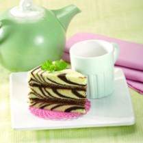 Cara membuat ZEBRA KUKUS LAPIS - Resep Masakan Rumahan