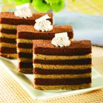 Cara membuat CAKE CAPUCINO BERLAPIS - Resep Masakan Rumahan