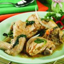 Cara membuat AYAM PUTIH MASAK KEMANGI - Resep Masakan Rumahan