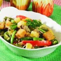 Cara membuat KACANG PANJANG  MASAK KRECEK - Resep Masakan Rumahan