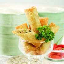 Cara membuat LUMPIA IKAN JAMUR - Resep Masakan Rumahan